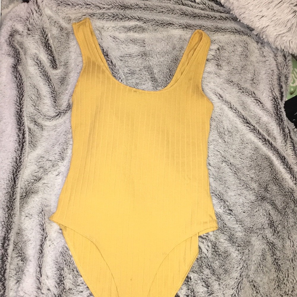 Forever 21 Yellow Bodysuit💛